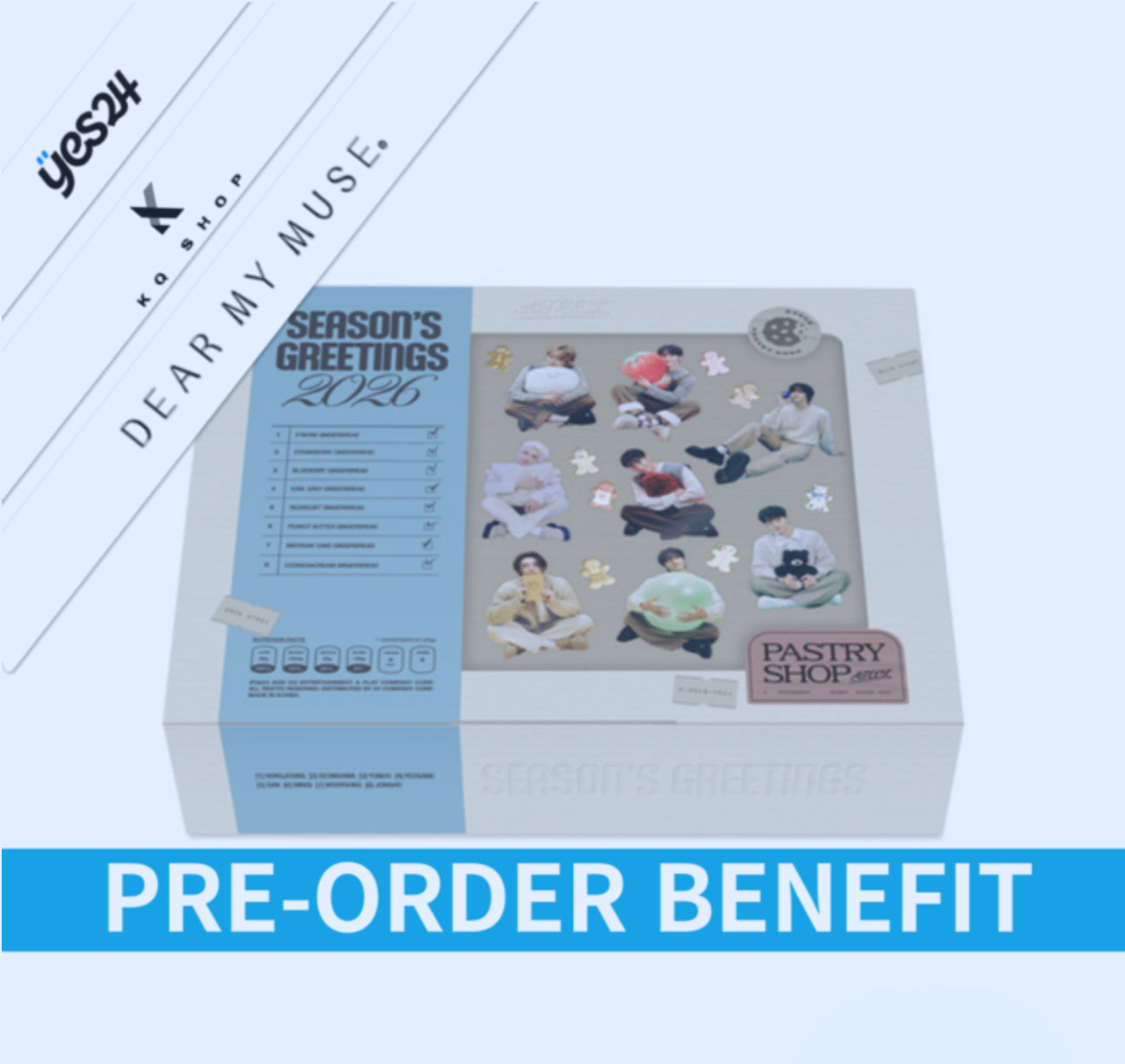 POB] [PRE-ORDER] ATEEZ 2026 SEASON'S GREETINGS PASTRY SHOP – SKZNation