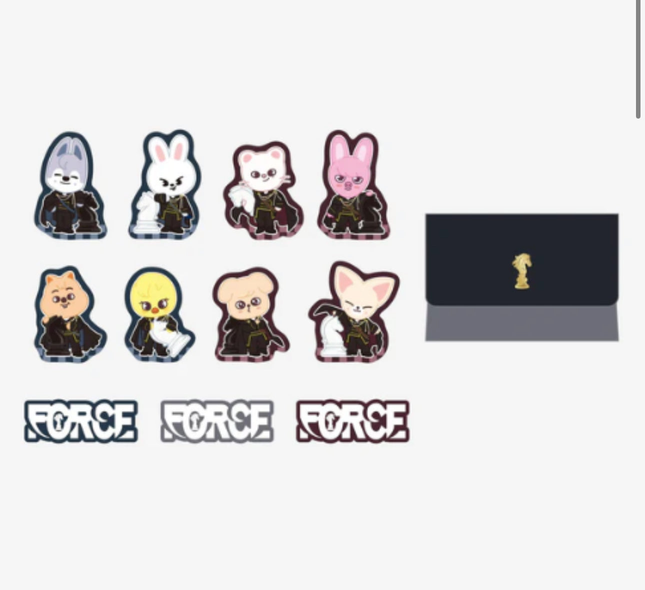 Stray Kids - JAPAN SEASON'S GREETINGS 2026 [FORCE] STICKER SET