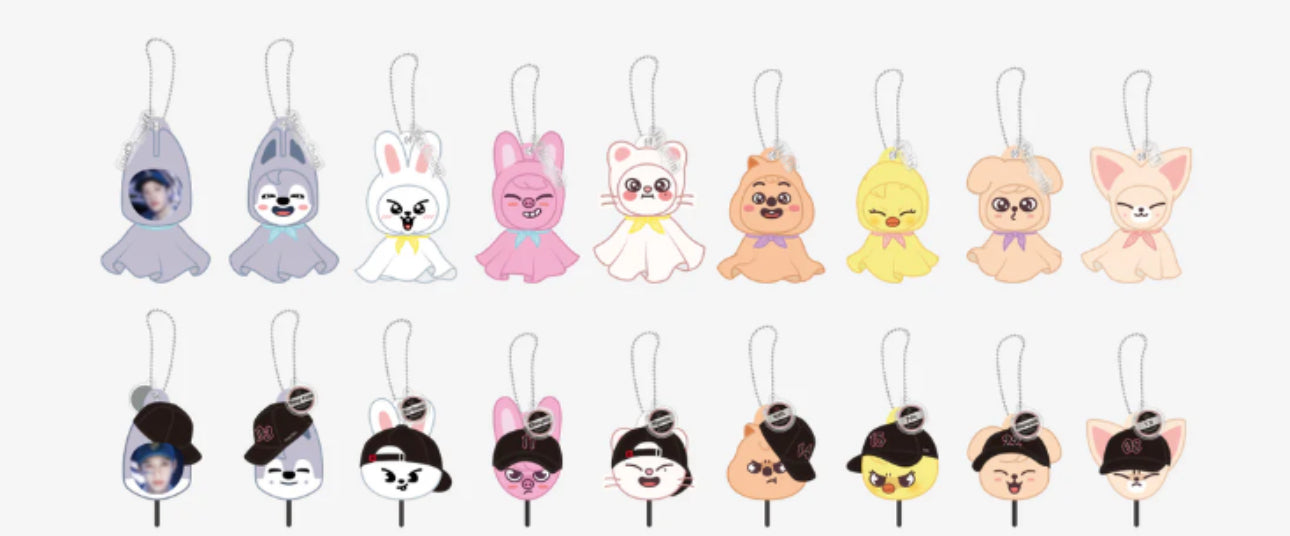 Stray Kids World Tour <dominATE JAPAN> OFFICIAL GOODS RANDOM MINI IMAGE PICKET KEY HOLDER