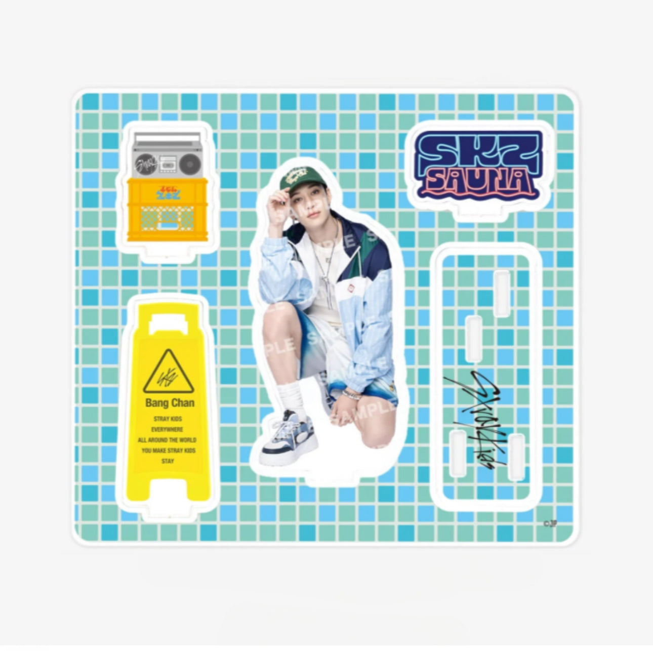 即発送！スキズ　ポプスト　JACKET Bang Chan　メンプロ　トレカ付 Stray Kids - Jacket by BANG CHAN ['dominATE : celebrATE' World