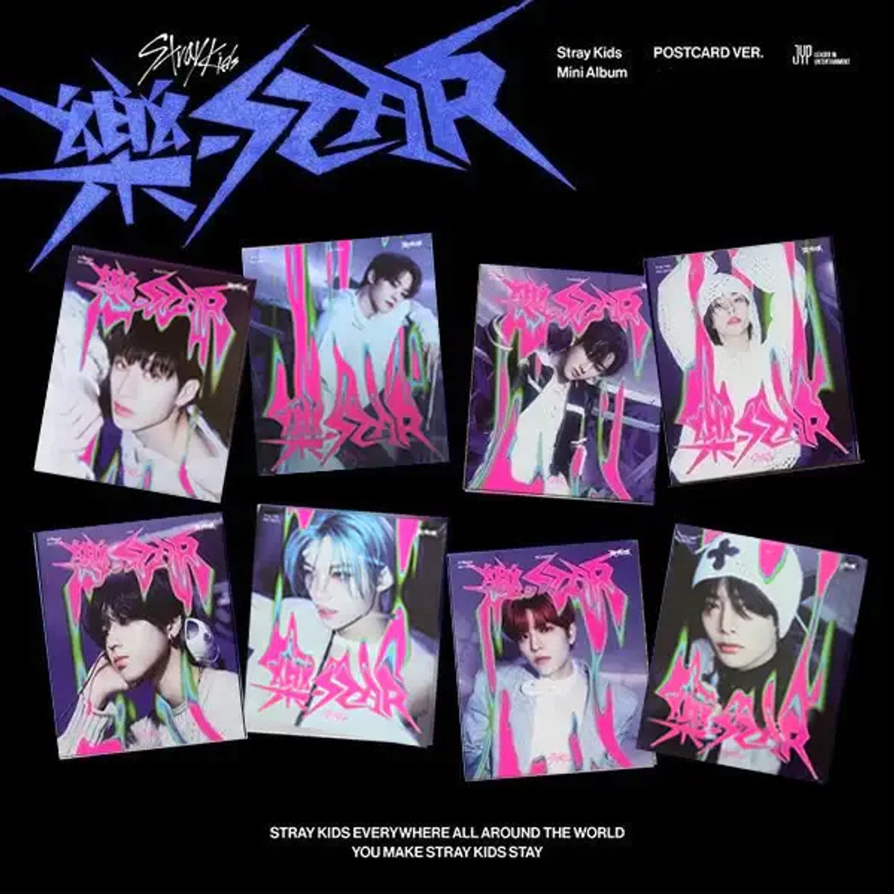 STRAY KIDS – ROCK-STAR (樂-STAR) (POSTCARD VER.)