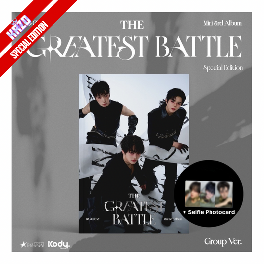 [POB] Big Ocean - 3rd Mini Album [THE GREATEST BATTLE] (Group Ver.) (Special Edition)