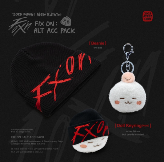 [PRE-ORDER- SHIPS NOVEMBER] ATEEZ - 2025 BIRTHDAY MD [MINGI] : FIX ON ALT ACC PACK
