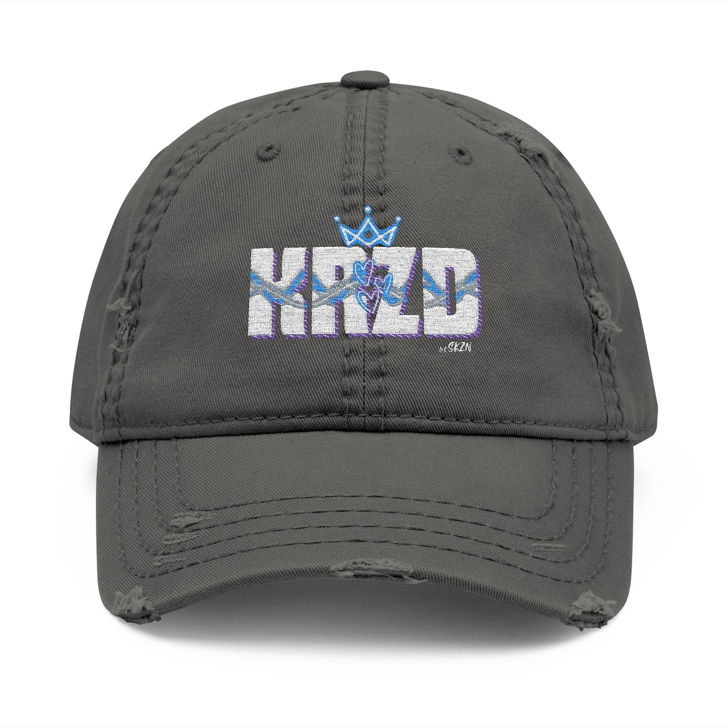Distressed Dad Hat with Embroidered Design - Casual Style, Everyday Wear, Perfect Gift for Dads, Outdoor Activities, Trendy Fashion