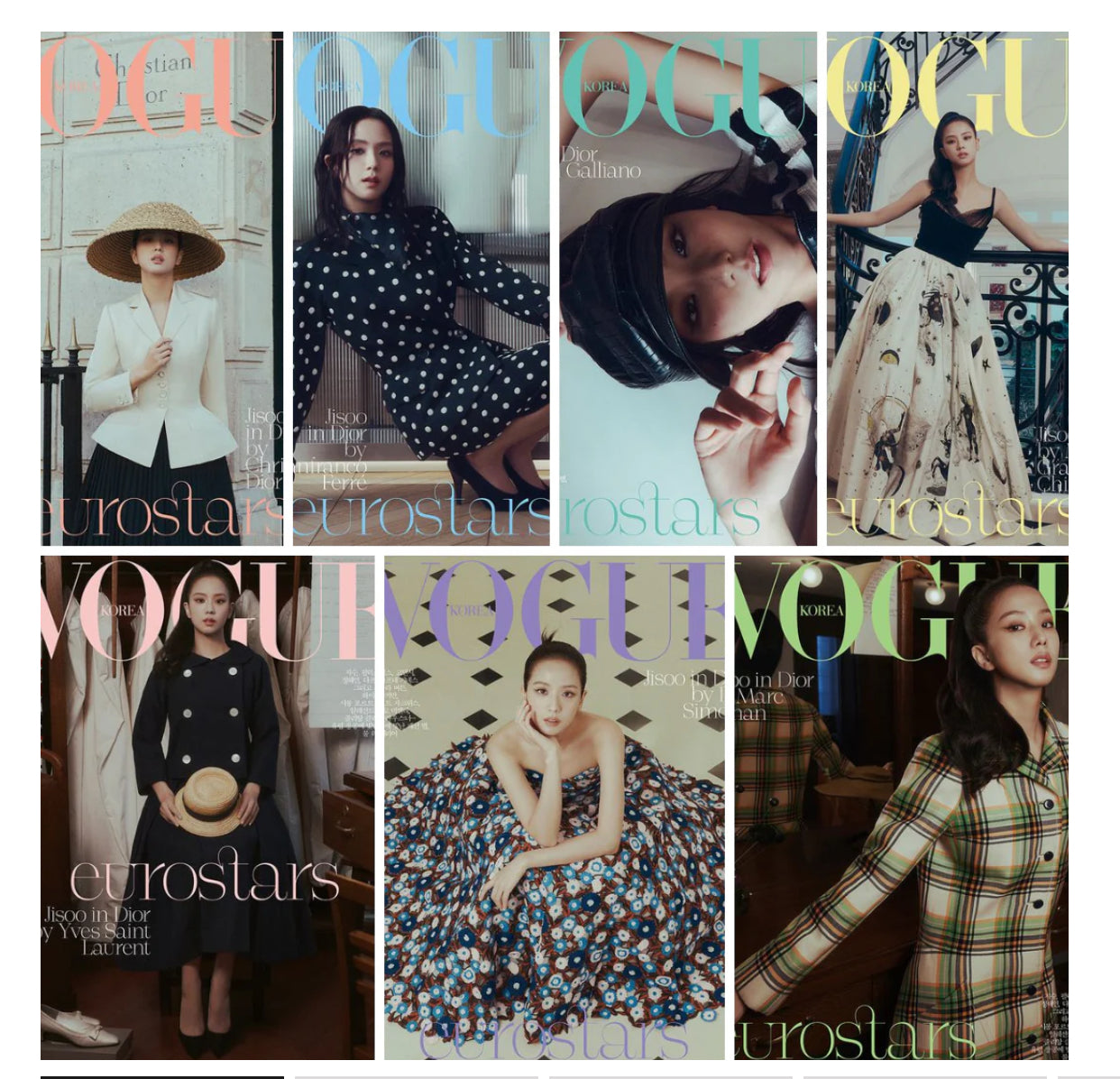 Jisoo Vogue Magazine [SKZ FELIX PICTORIAL]