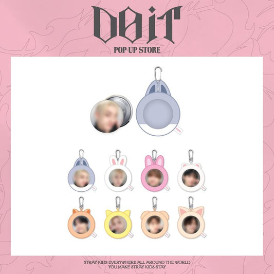 Stray Kids - [DO IT] POP-UP STORE SOFT FACE BADGE & SKZOO COVER SET