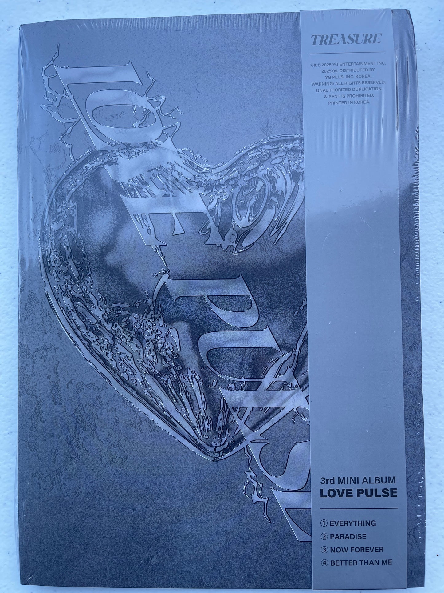 TREASURE - 3rd Mini Album [LOVE PULSE]