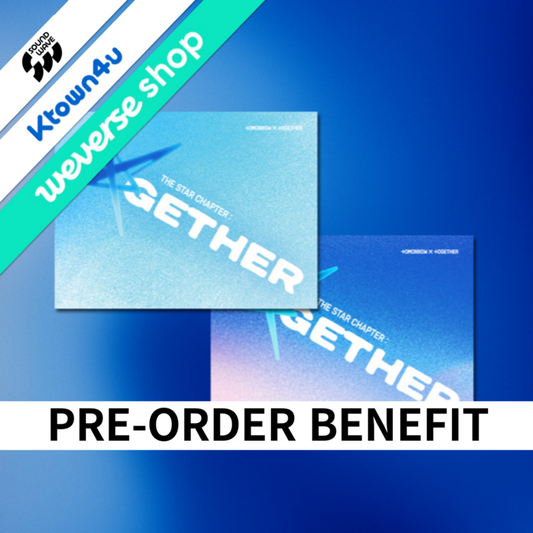 (PRE-ORDER- SHIPS AUGUST) TOMORROW X TOGETHER (TXT) - Album [THE STAR CHAPTER : TOGETHER] (Weverse Albums ver.)