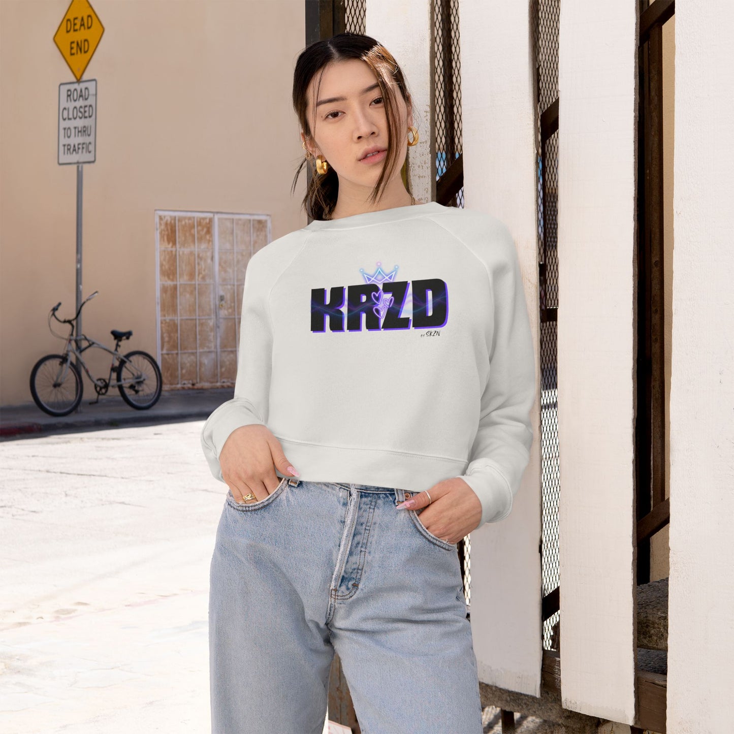 KRZD Long sleeve Crop top