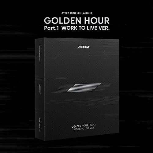 ATEEZ 10th Mini Album [GOLDEN HOUR Part.1] (WORK TO LIVE VER.)