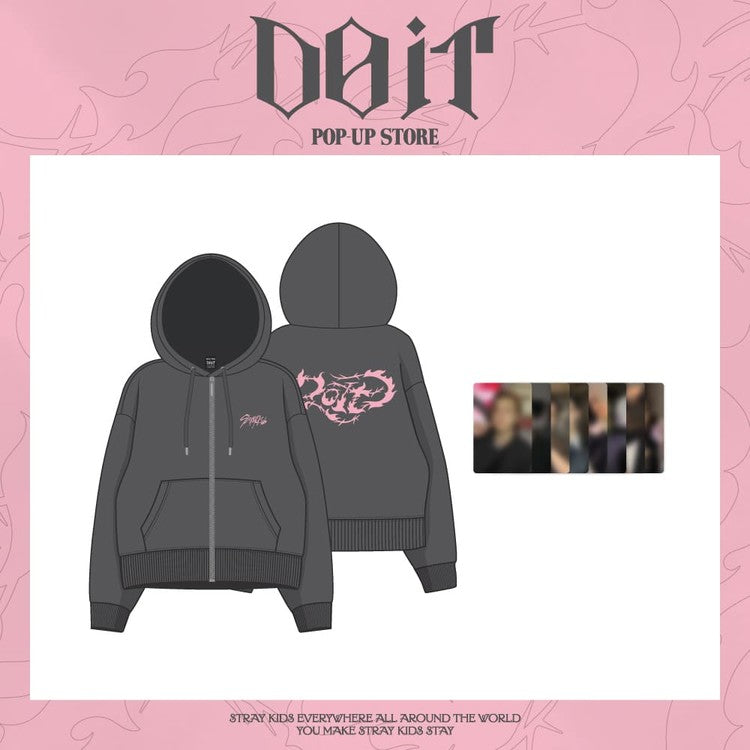[PRE-ORDER] Stray Kids - [DO IT] POP-UP STORE ZIP-UP HOODIE