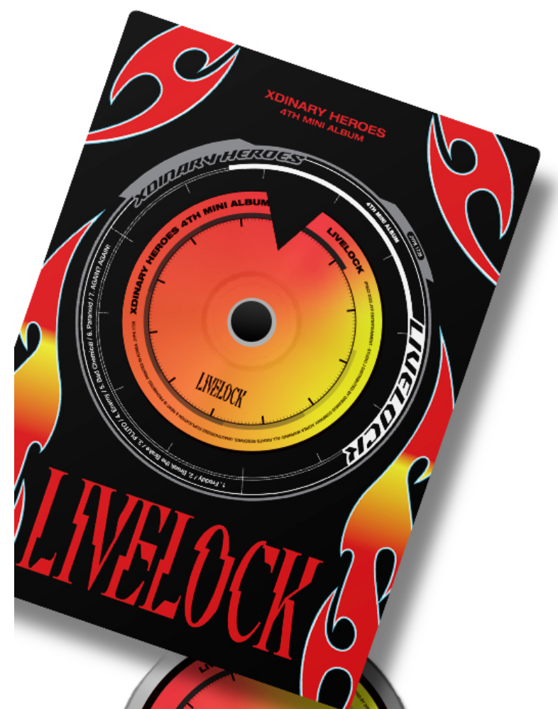 Xdinary-Heroes – 4th Mini album [Livelock]