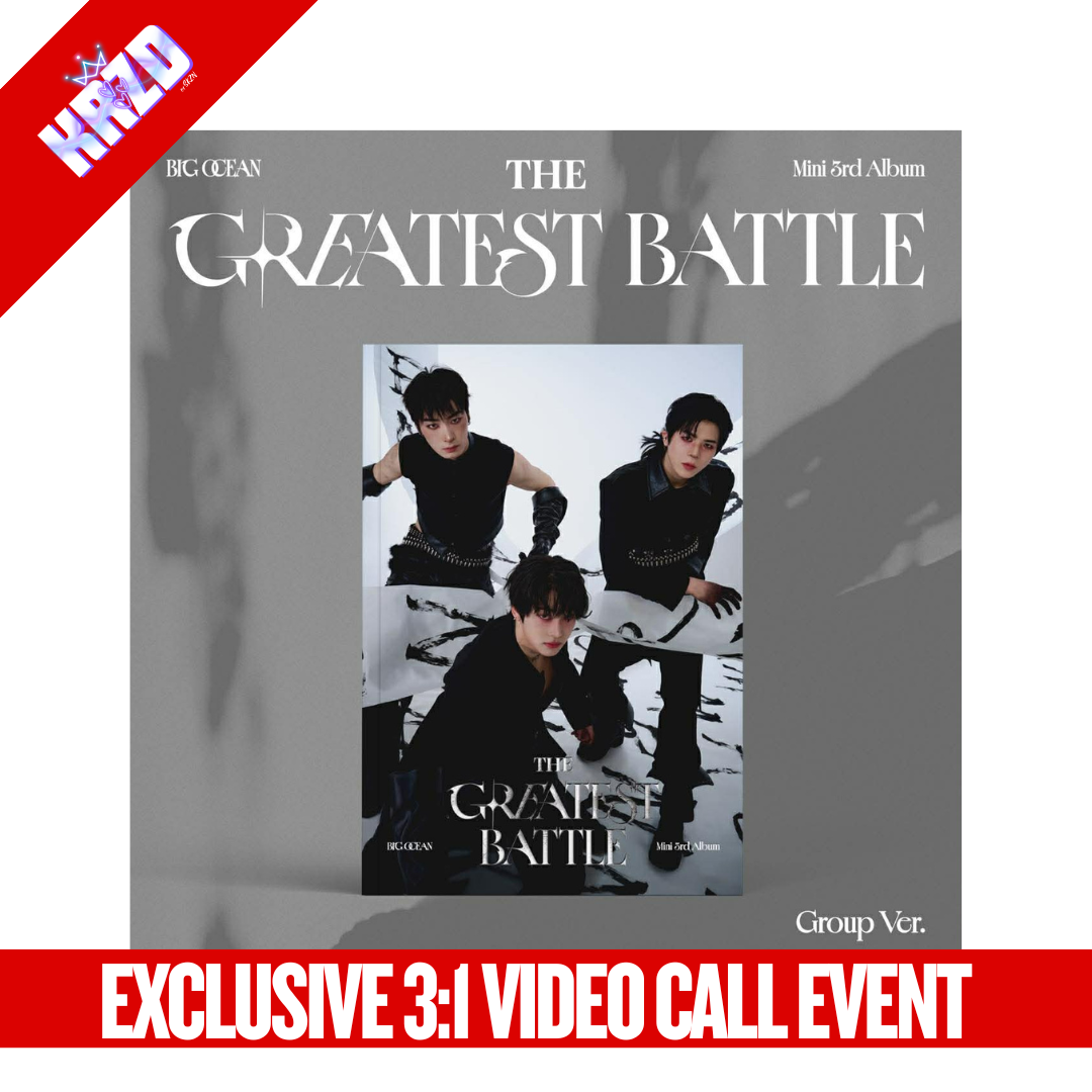 [PRE-ORDER] Big Ocean(빅오션) 3rd Mini Album <THE GREATEST BATTLE><Group Ver.><KRZD Exclusive Event>