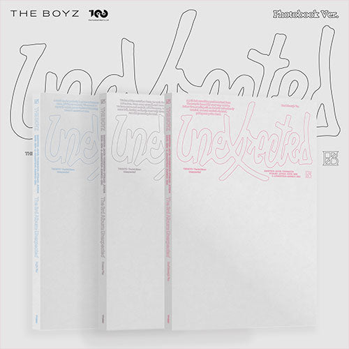 THE BOYZ - The 3rd Album [Unexpected] (Photobook Ver.)
