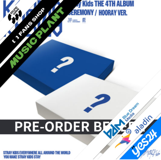 [Pre-Order: August Release] Stray Kids 4th Album: Karma [Ceremony/ Hooray Version]