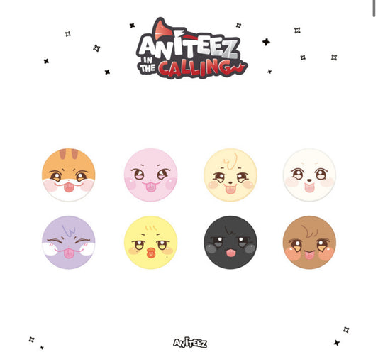 ATEEZ - [ANITEEZ IN THE CALLING] MD SOFT PIN BUTTON
