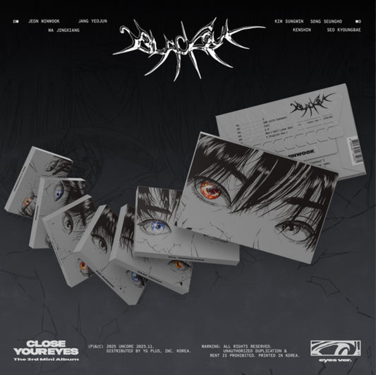 CLOSE YOUR EYES - 3rd Mini Album [blackout] (eyes Ver.)