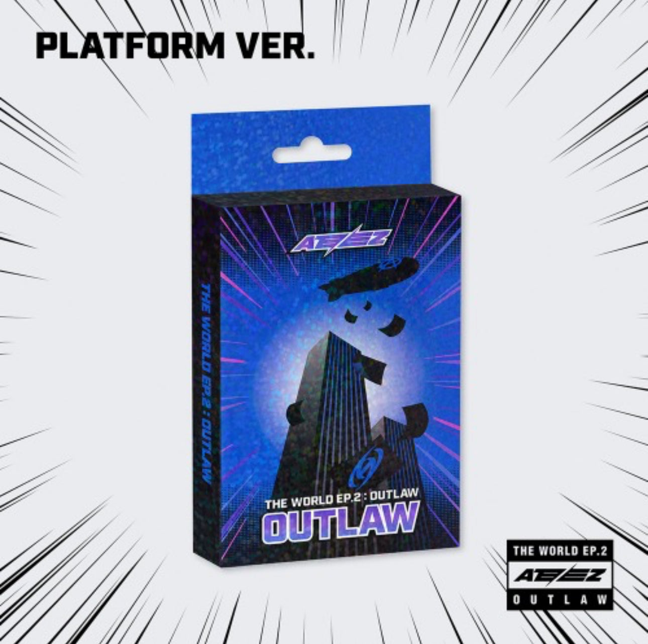 ATEEZ - [THE WORLD EP.2 : OUTLAW] (PLATFORM Ver.)