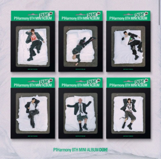 (PRE-ORDER) P1Harmony - 8th Mini Album [DUH!] (Compact Ver.) (H Ver.)