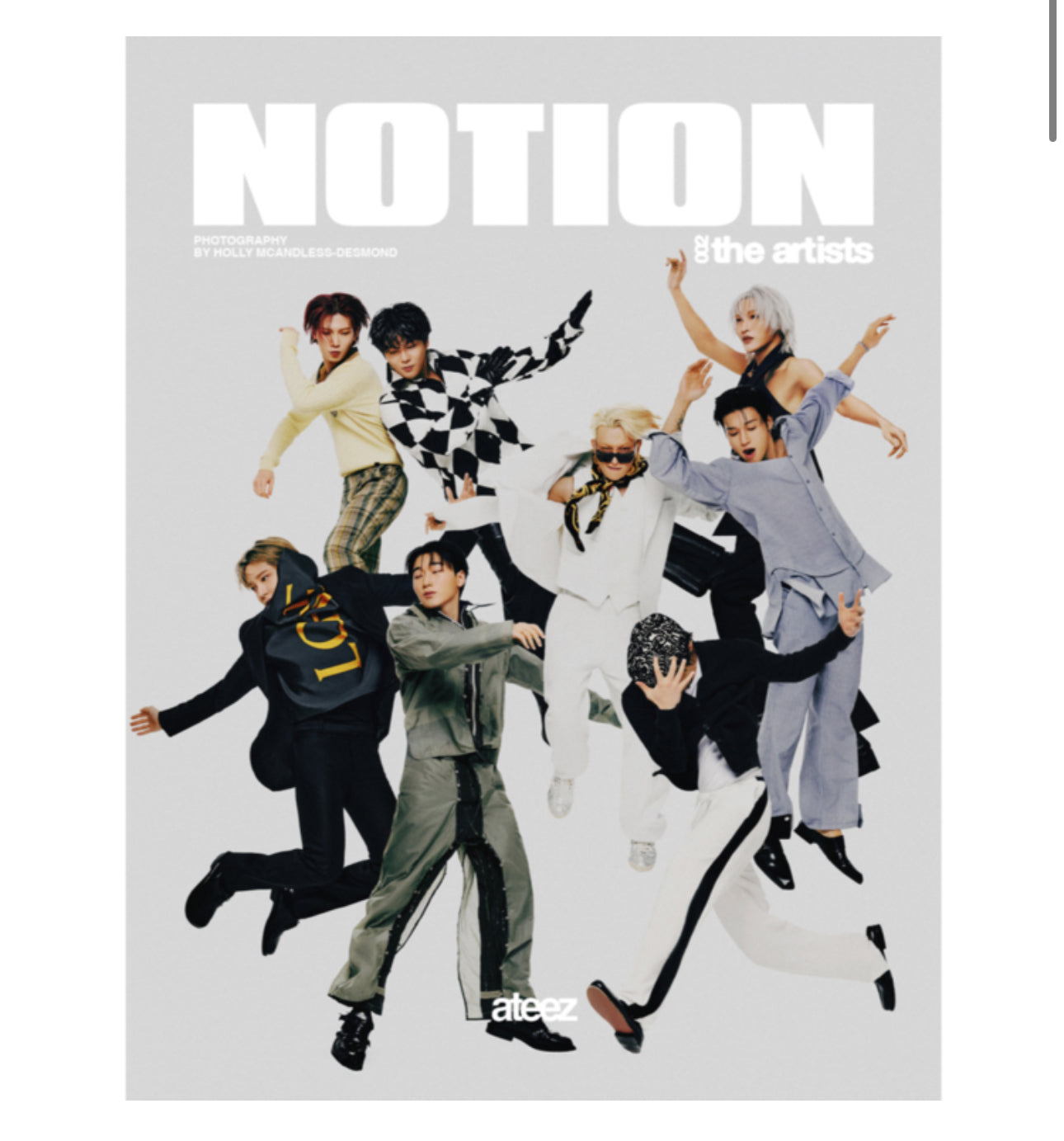NOTION The Artists Vol. 2 Special Edition (Cover. ATEEZ)