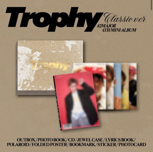(PRE-ORDER) 82MAJOR - 4th Mini Album [Trophy]