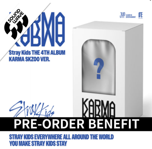 [Pre-Order: August Release] Stray Kids 4th Album: Karma [[KARMA] (SKZOO Ver.)] No