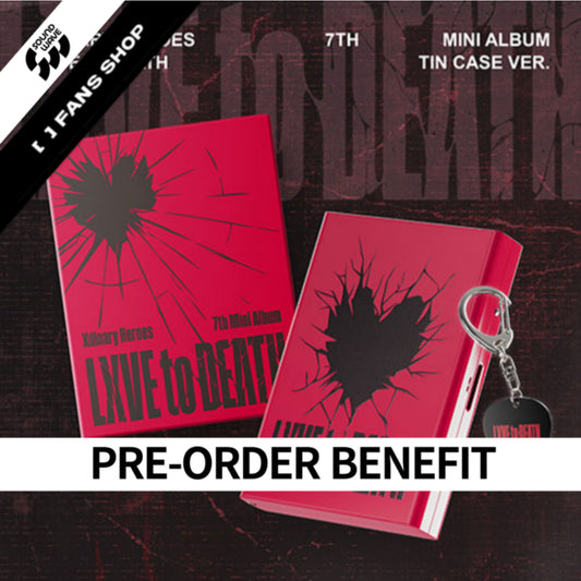 (PRE-ORDER)(POB) Xdinary Heroes - 7th Mini Album [LXVE to DEATH] (Tin Case ver.)
