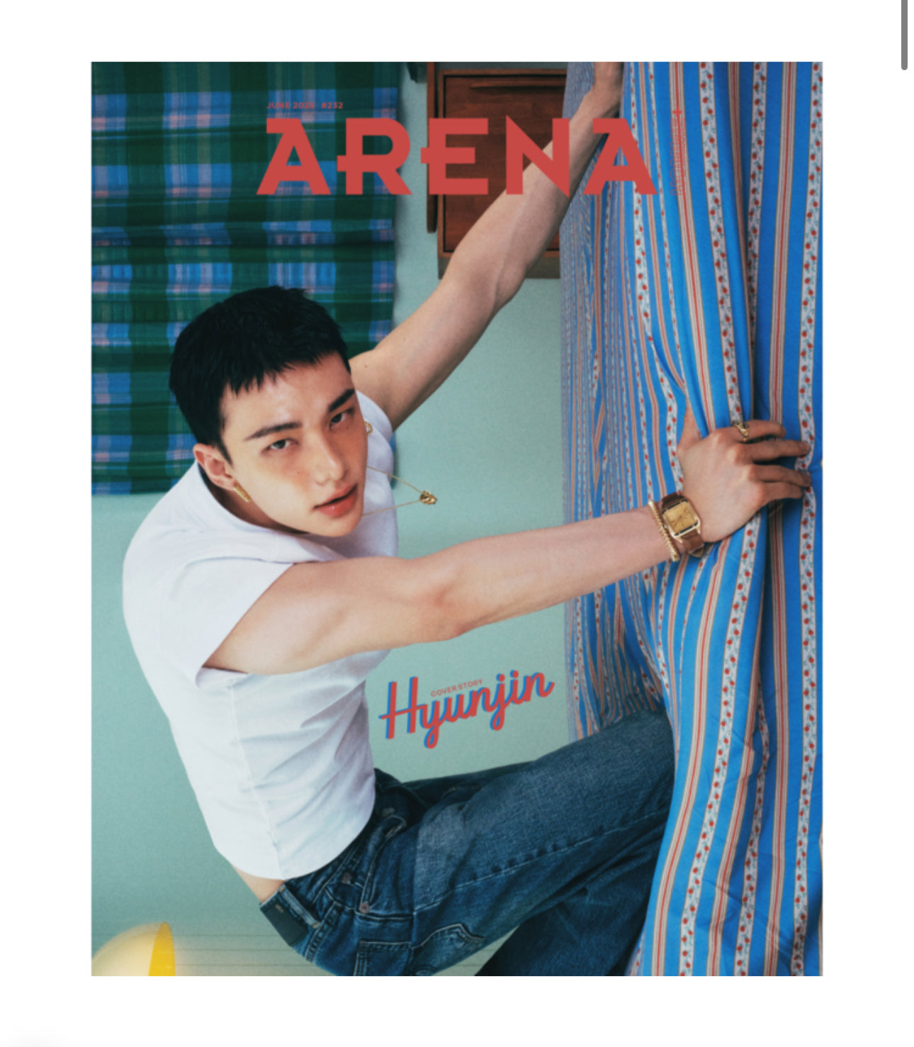 Arena Homme - 2025. 06 (Cover. Stray Kids Hyunjin)