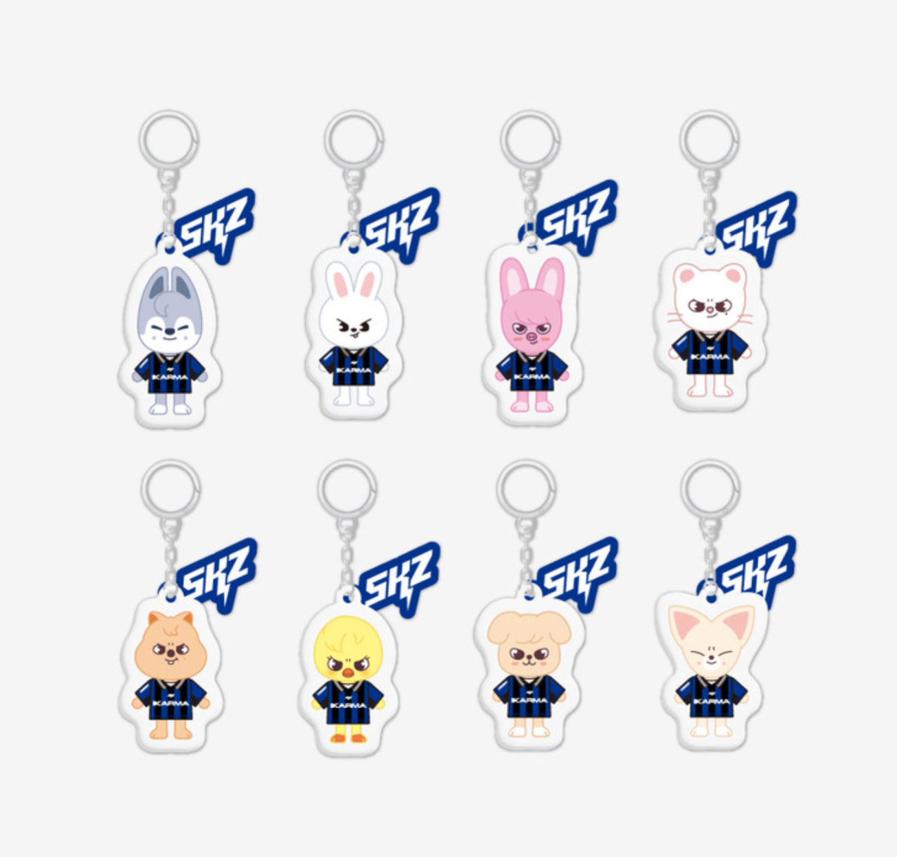 Stray Kids - [KARMA] POP-UP MERCH SKZOO YIN-YANG KEYRING