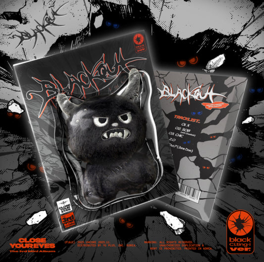 CLOSE YOUR EYES - 3rd Mini Album [blackout] (black CLting-i Ver.)