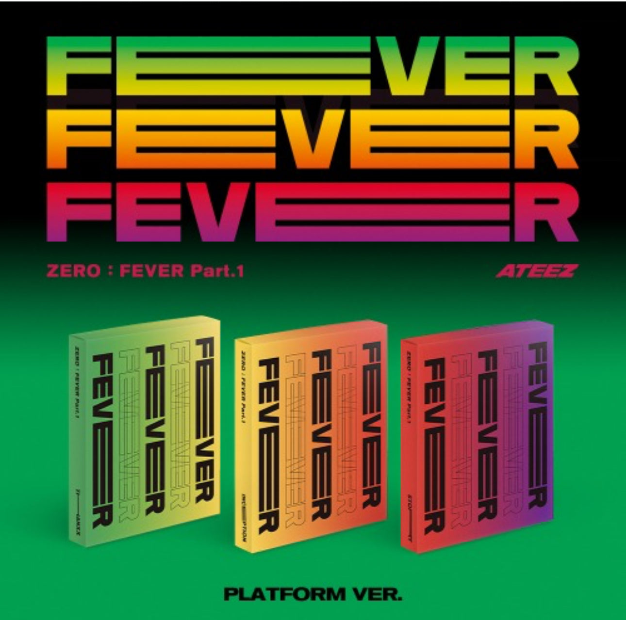 (POB)ATEEZ - [ZERO : FEVER Part.1] (Platform Ver.)