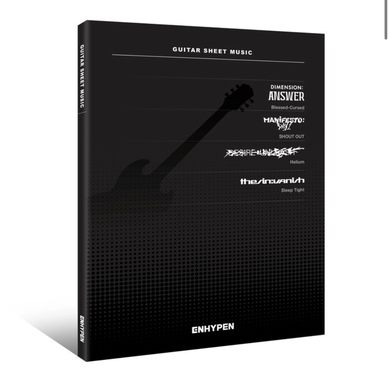 (PRE-ORDER) ENHYPEN - GUITAR SHEET MUSIC : ENHYPEN (Package)
