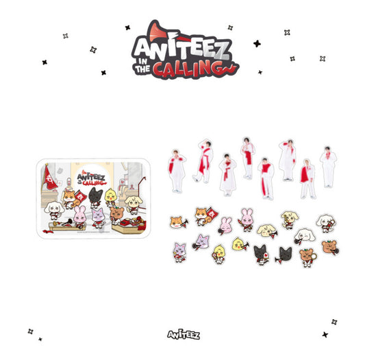 ATEEZ - [ANITEEZ IN THE CALLING] MD TIN CASE STICKER SET