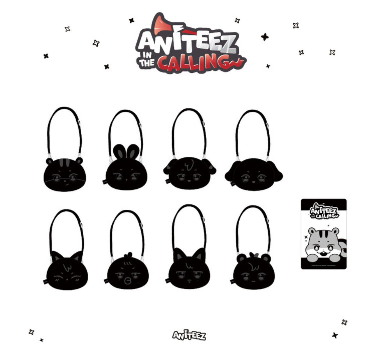 ATEEZ - [ANITEEZ IN THE CALLING] MD FACE POUCH BAG
