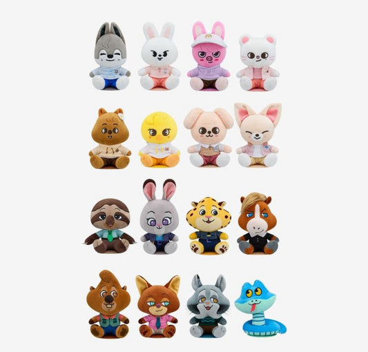[PRE-ORDER- Ships end of JAN] Stray Kids - [SKZOO X ZOOTOPIA2 POP-UP STORE OFFICIAL MERCH] SHOULDER PLUSH