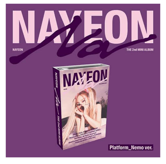 NAYEON (TWICE) – The 2nd Mini Album [NA] (Platform_Nemo ver.)