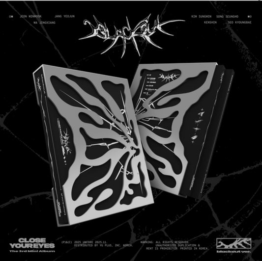 CLOSE YOUR EYES - 3rd Mini Album [blackout] (blackout Ver.)
