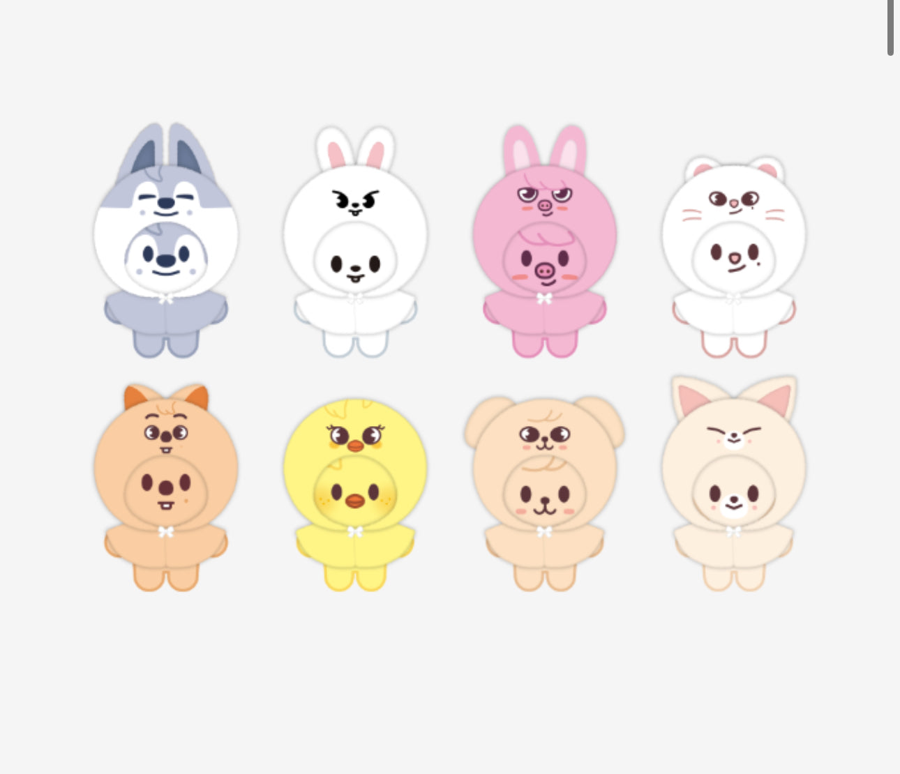 Stray Kids - [SKZ 5'CLOCK] MD SKZOO 10CM PLUSH OUTFIT