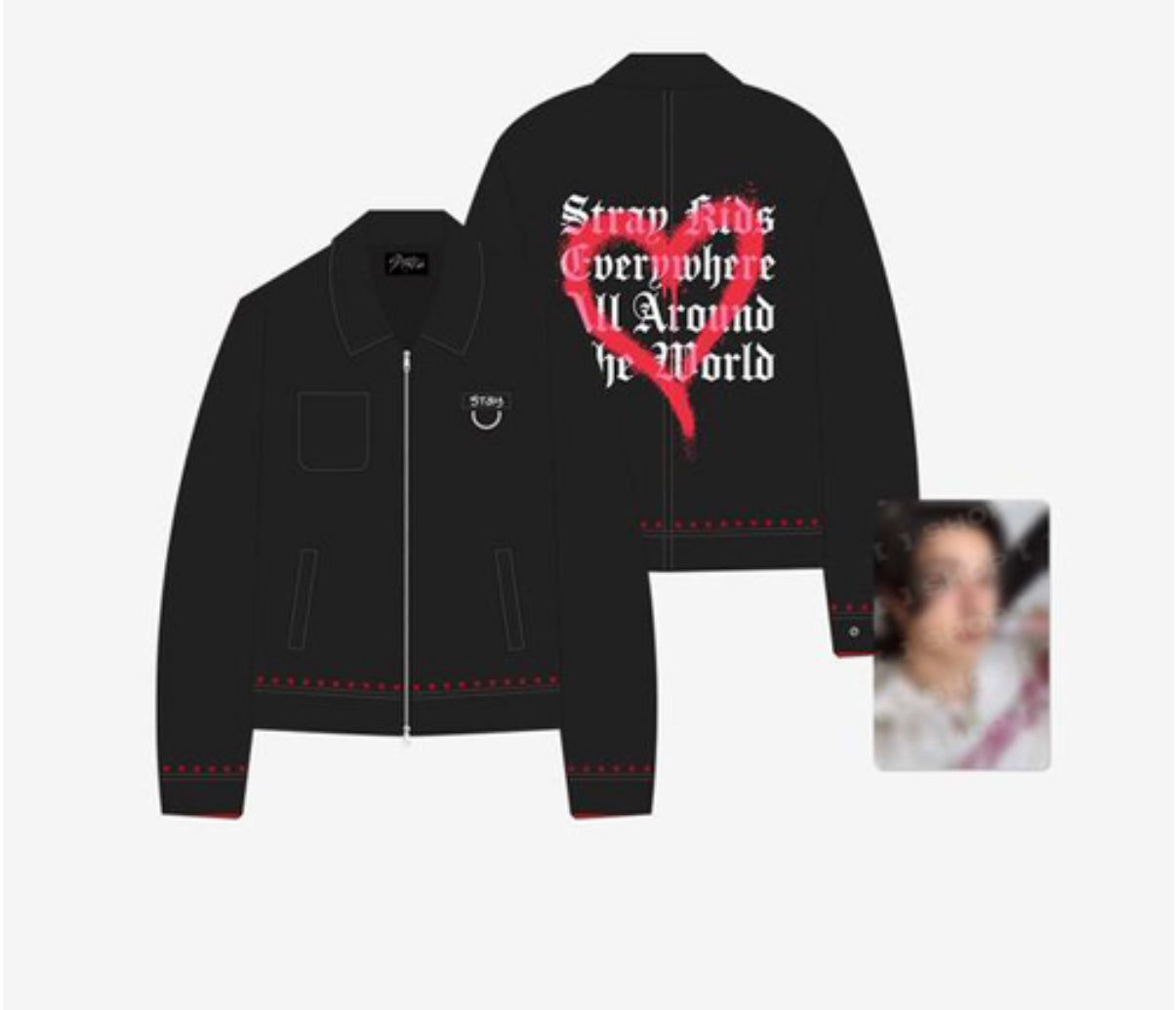 [PRE-ORDER] Stray kids dominATE : celebrATE MD JACKET by Bang Chan