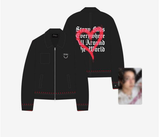 [PRE-ORDER] Stray kids dominATE : celebrATE MD JACKET by Bang Chan