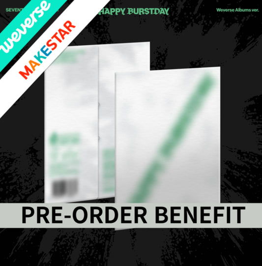 [POB] [Ships end of May] SEVENTEEN - 5th Album [HAPPY BURSTDAY] (Weverse Albums ver.)
