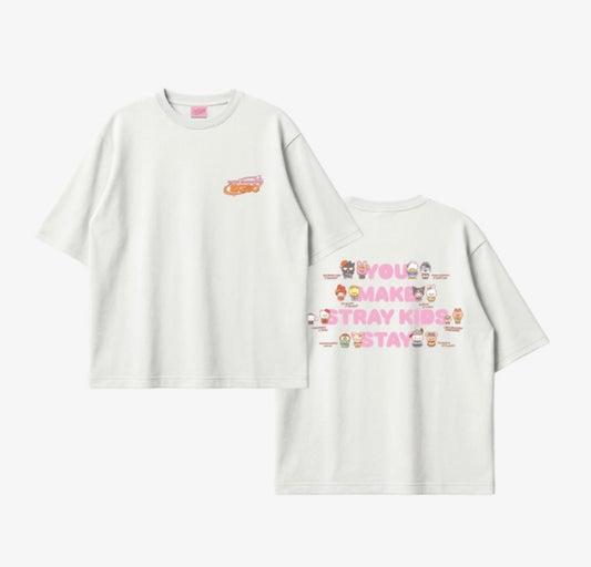 (PRE-ORDER) T-SHIRT - SKZOO X SANRIO CHARACTERS