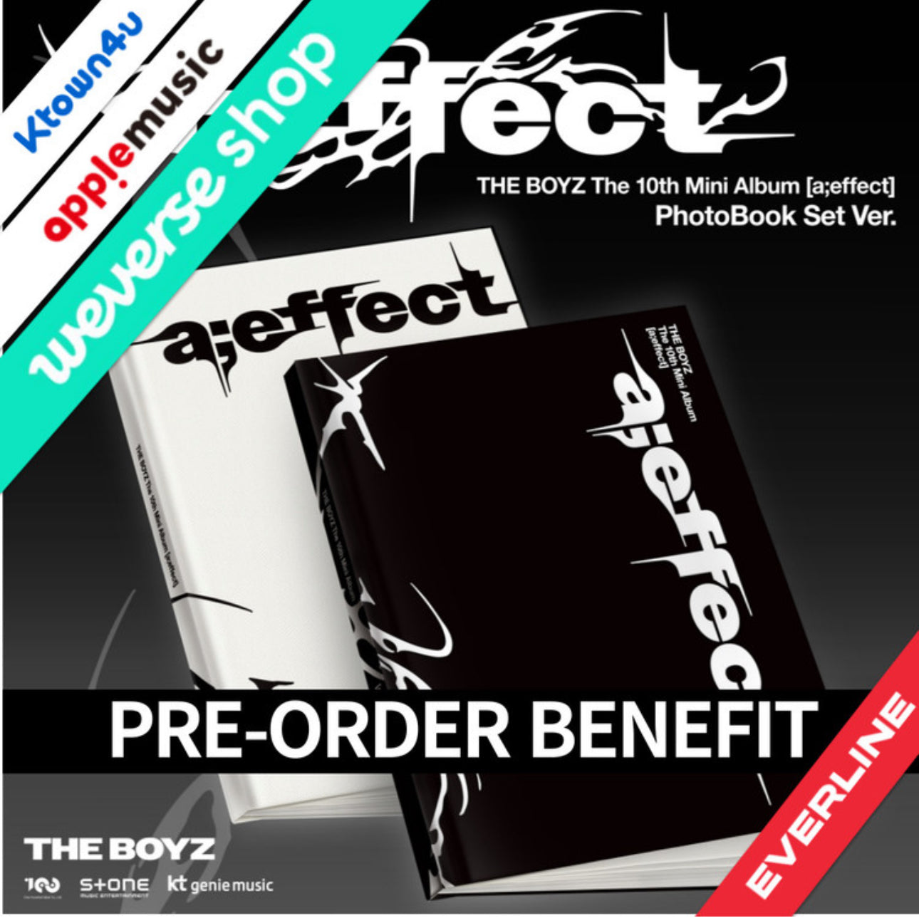 (PRE-ORDER) THE BOYZ - 10th Mini Album [a;effect] (Photobook Ver.)