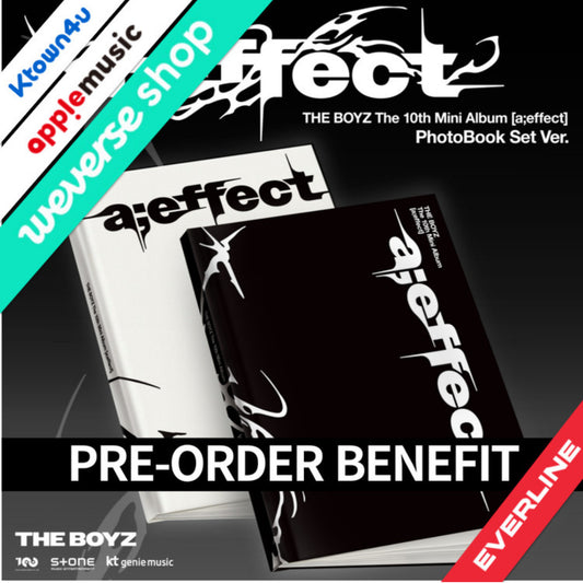 (PRE-ORDER) THE BOYZ - 10th Mini Album [a;effect] (Photobook Ver.)