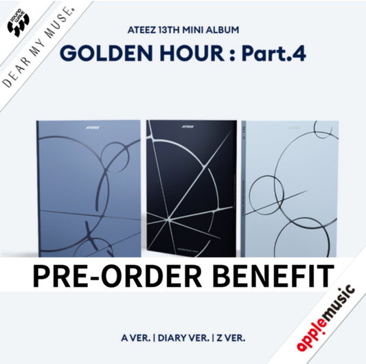 [PRE-ORDER] ATEEZ - 13th Mini Album [GOLDEN HOUR : Part.4]