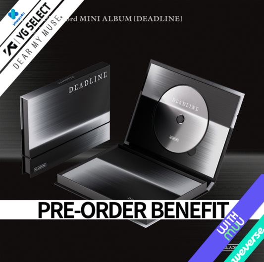 (PRE-ORDER) BLACKPINK - 3rd Mini Album [DEADLINE] (GRAY Ver.)