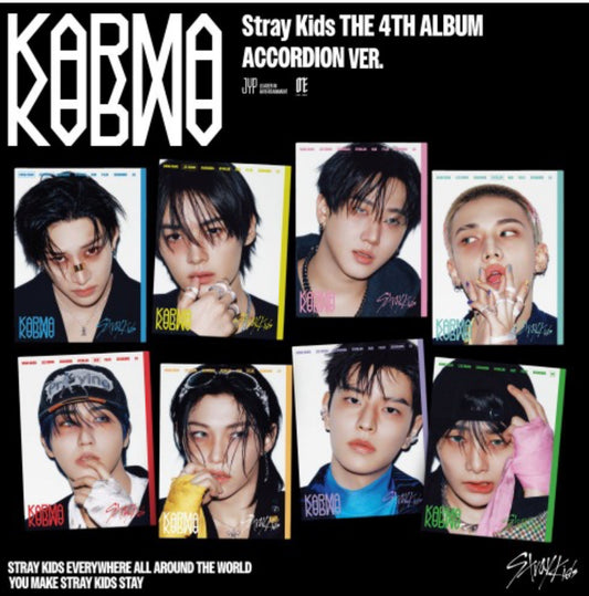 [Pre-Order: August Release] Stray Kids 4th Album: Karma [Accordion Version]
