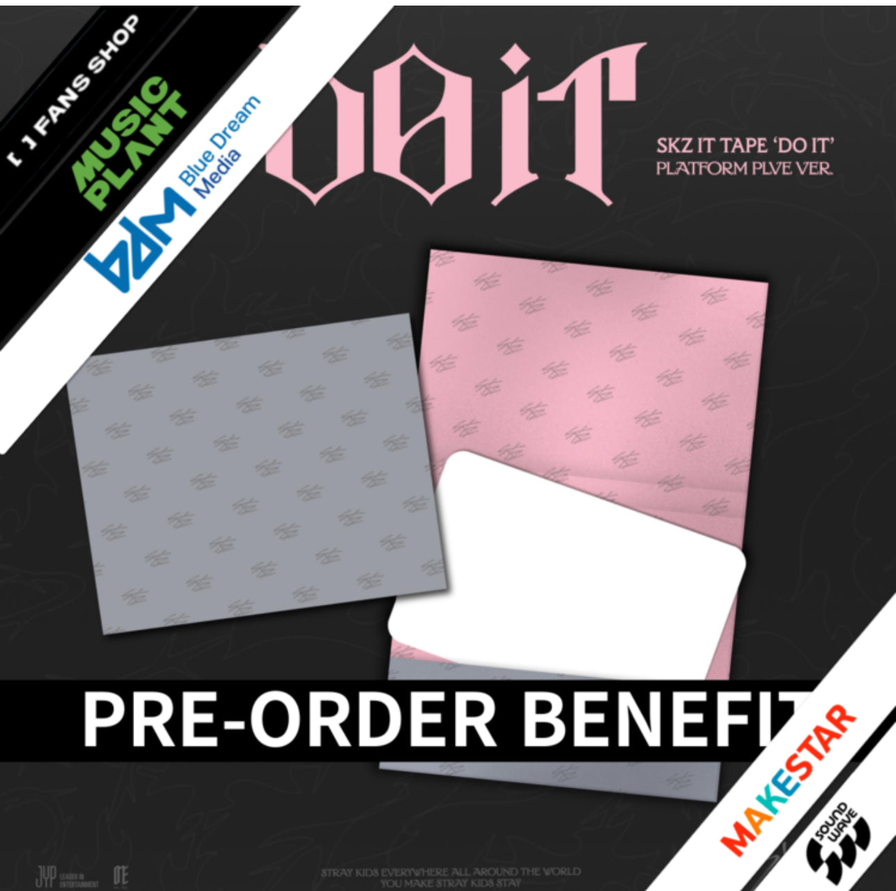 [POB]Stray Kids(스트레이 키즈) "DO IT" ALBUM PLATFORM PLVE VER.