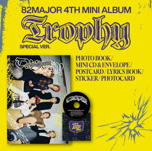 (PRE-ORDER) 82MAJOR - 4th Mini Album [Trophy] (Special Ver.)