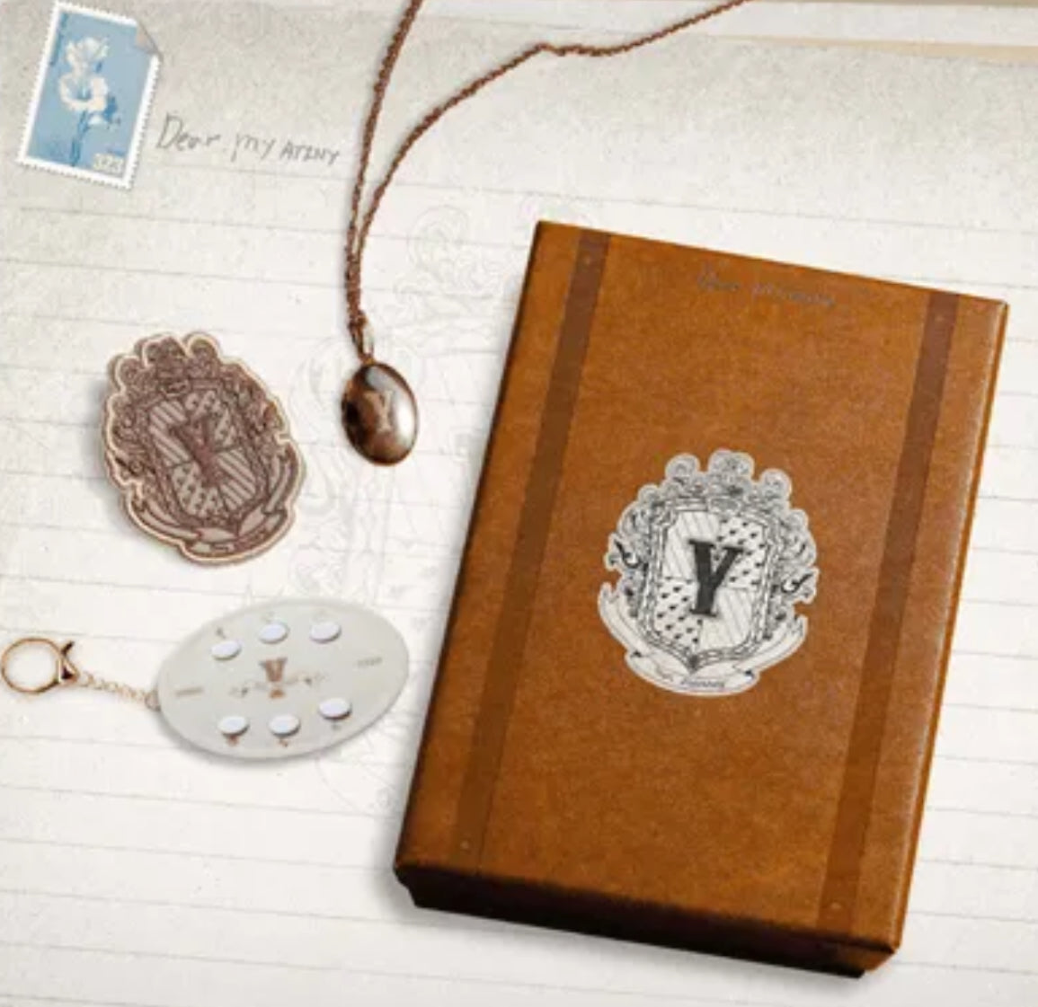 [PRE-ORDER][SHIPS END OF MAY] YUNHO PENDANT NECKLACE : OUR JOURNEY 2025 BIRTHDAY MD